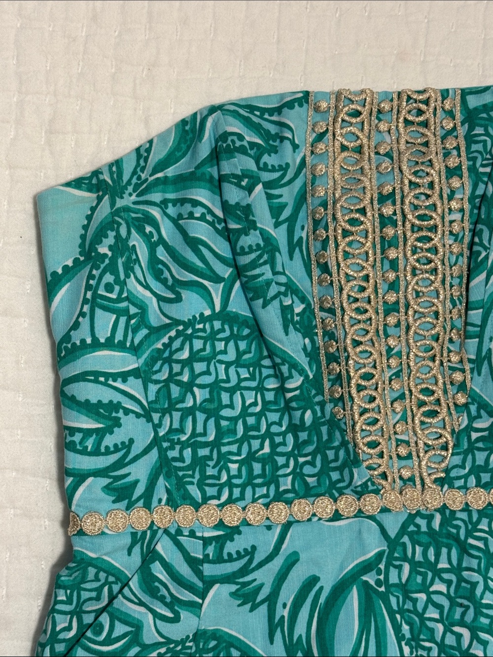 Lilly Pulitzer Toucan Tango strapless dress size 8 - Picture 5 of 8